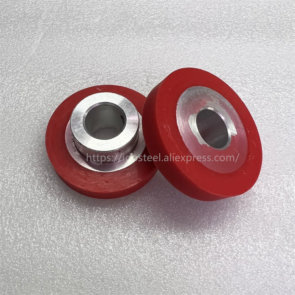 

Red Ruber Film Press wheel Spare part for Vertical Packaging Machine Part, 2pcs wheel price