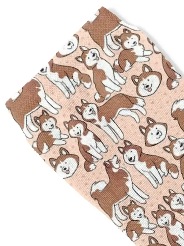 Siberian Husky illustration Socks new in's funny gifts Women's Socks Men's