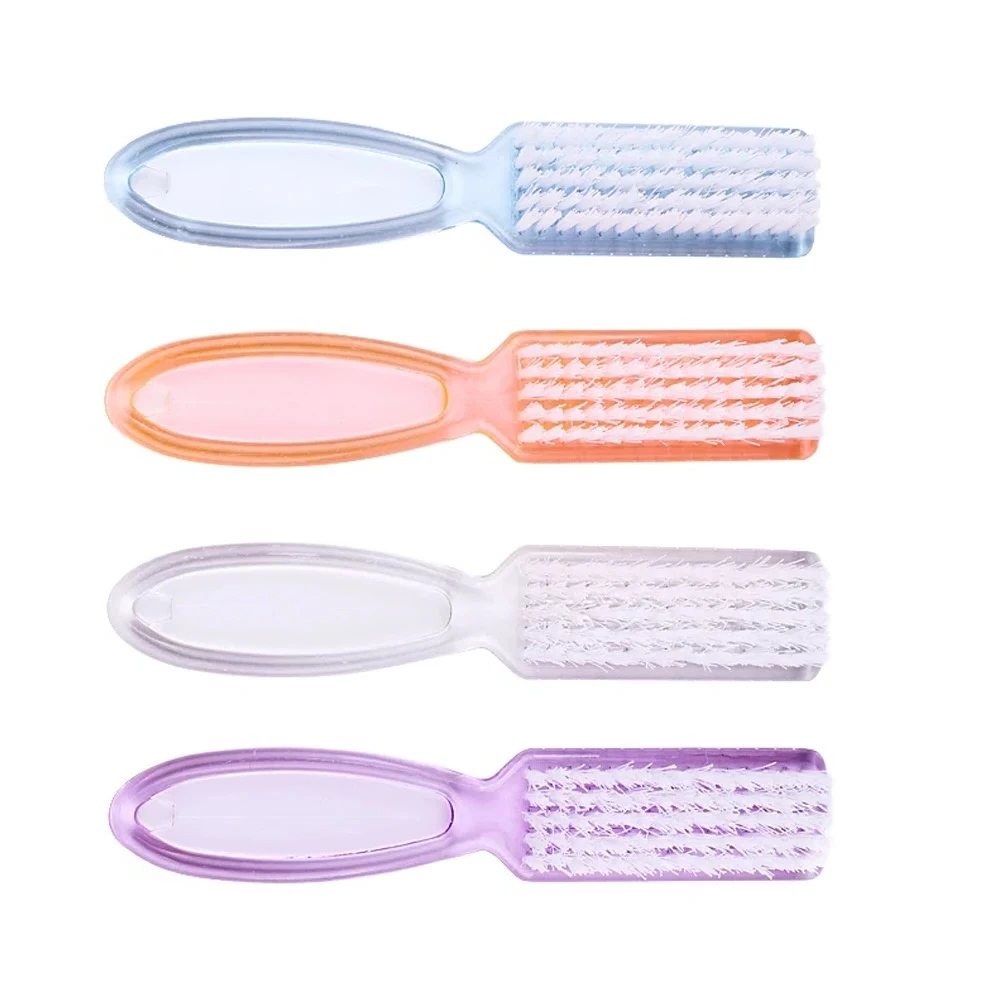

Nail Brush 10pcs Nail Art Manicure Pedicure Soft Remove Dust Plastic Cleaning Nail Brushes Tools