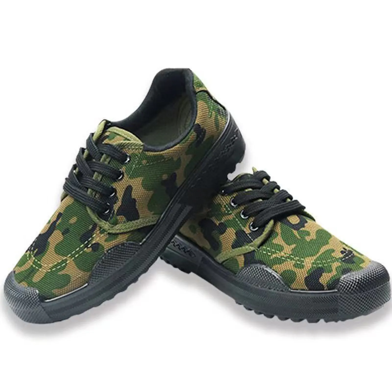 Men\'s Outdoor Hiking Shoes Desert Jungle Digital Camouflage Training Footwear Non-Slip Wear-Resistant Breathable Sneaker