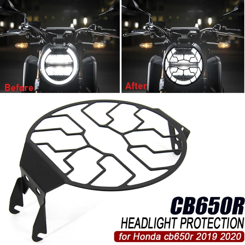 

Мотоциклетная фара, защитная крышка, защитная решетка для HONDA CB650R CB 650 R CB 650R 2019-2022 2023