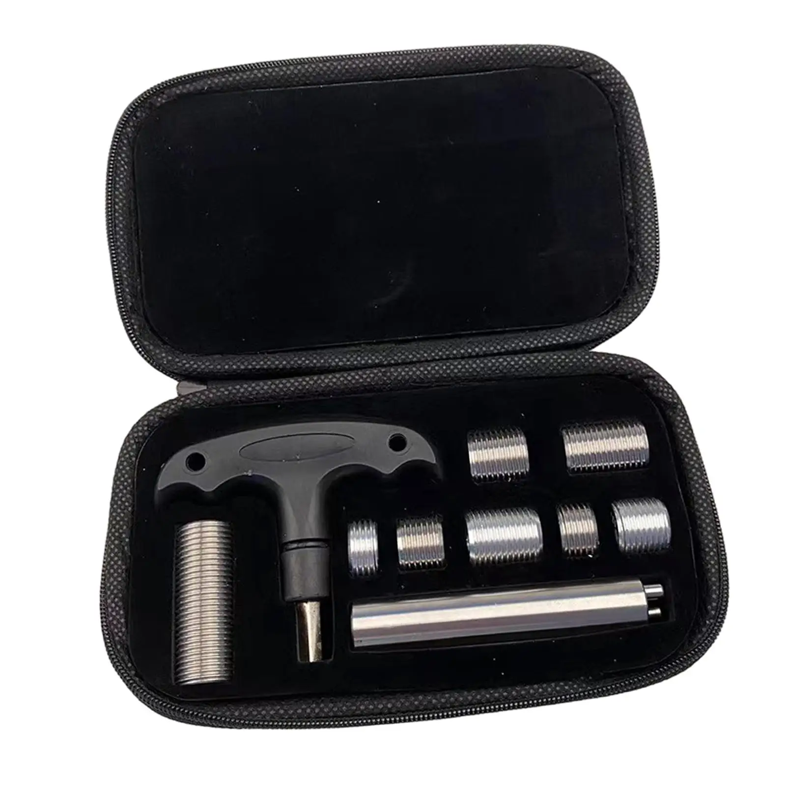 

8x Weight Bolt for Billiard Pool Cue Pool Cue Weights Set Aluminum with Storage Case Billiard Cue Weight for Better Control