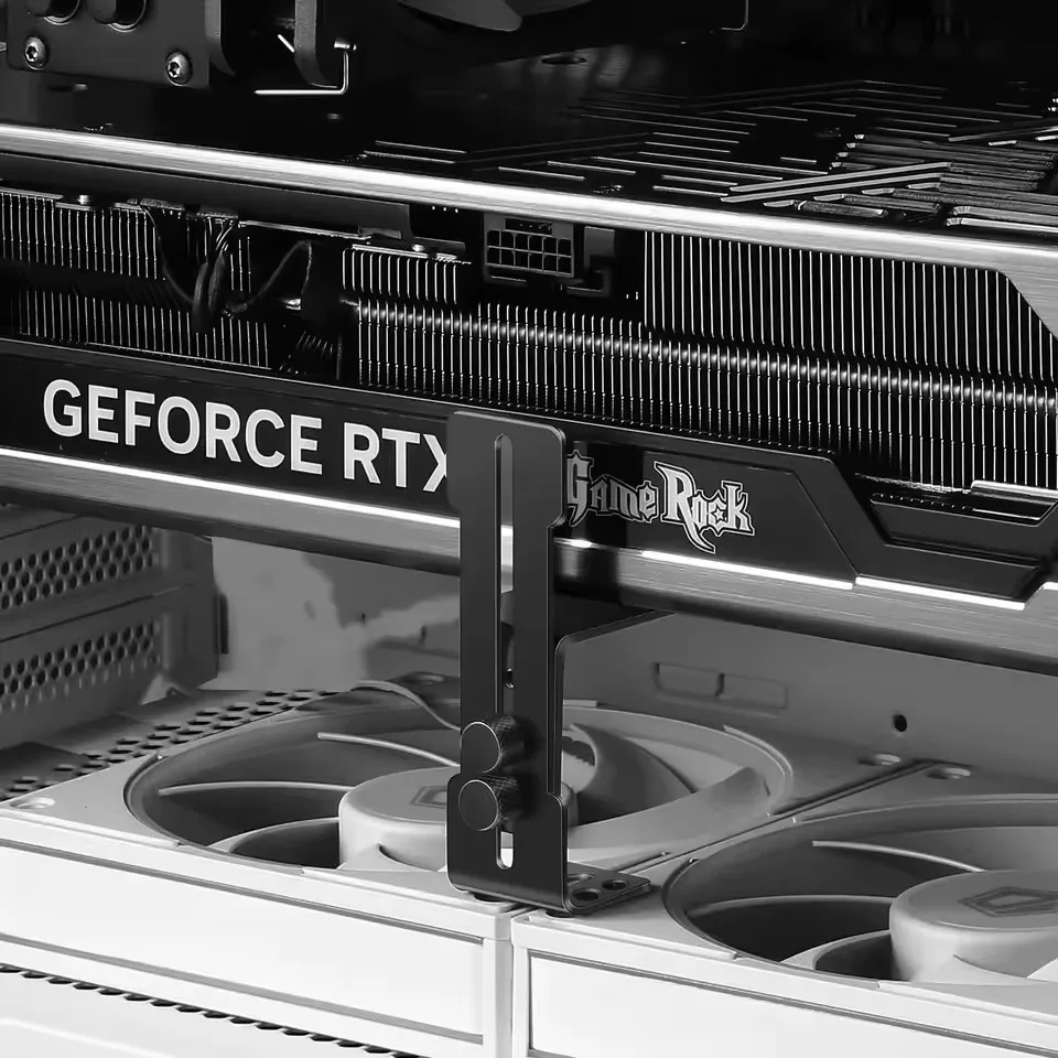 ICE الحوت GC-2 حامل بطاقة الرسومات قابل للتعديل جاك GPU بطاقة الفيديو قوس منع ترهل ل ITX/ATX حافظة الكمبيوتر المكتبي ملحق