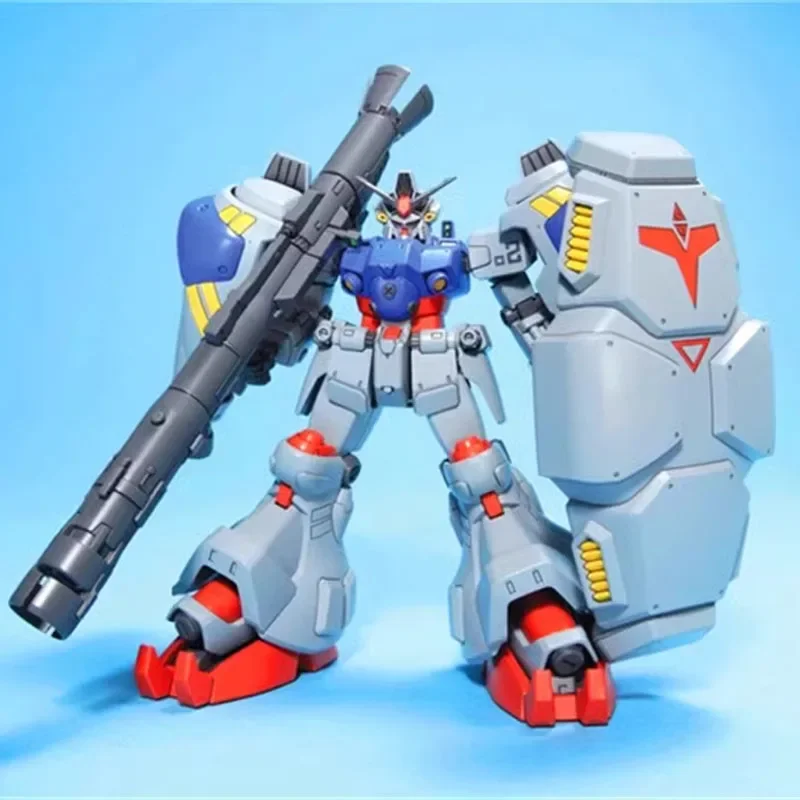 

Bandai Original HGUC 1/144 GUNDAM Anime Model RX-78GP02A GUNDAM GPO2A TYPE-MLRS Assembie toys