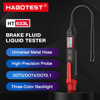 HABOTEST HT663/HT663L Brake Fluid Tester Car Brake Oil Testing Pen Vehicle Brake Fluid Tester Oil Tester for DOT3/DOT4/DOT5.1