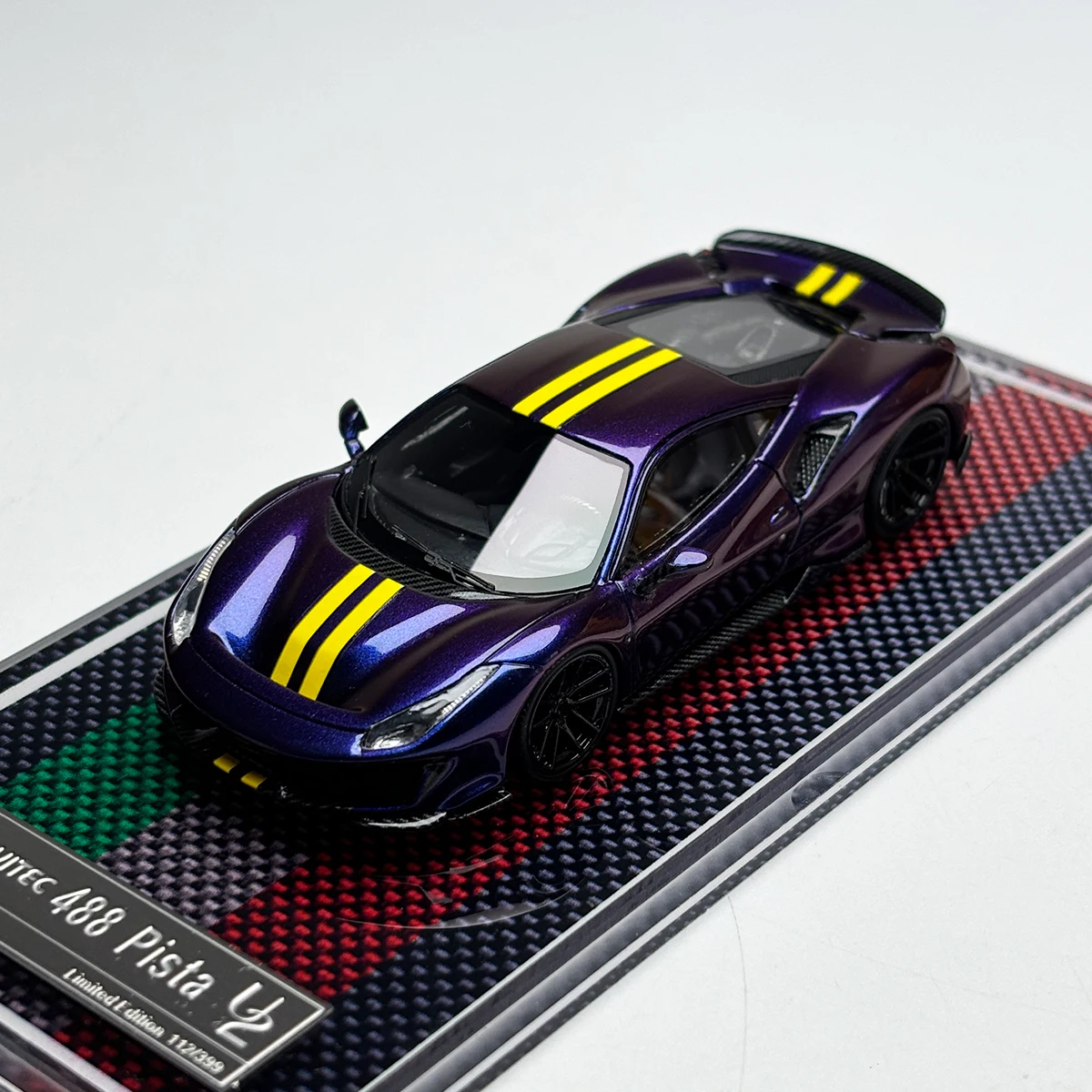 U2 1:64 Novitec 488 pista resin model car