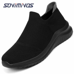 Zapatos informales cómodos para Hombre y mujer, mocasines ligeros y transpirables para caminar, Zapatillas de deporte para Hombre y pareja, novedad de 2022