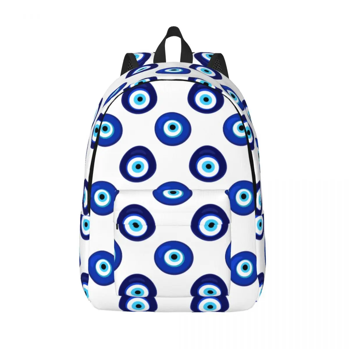 

Nazar Evil Eye Magic Backpack for Preschool Primary School Student Beauty Eyelash Bookbag Boy Girl Kids Canvas Daypack