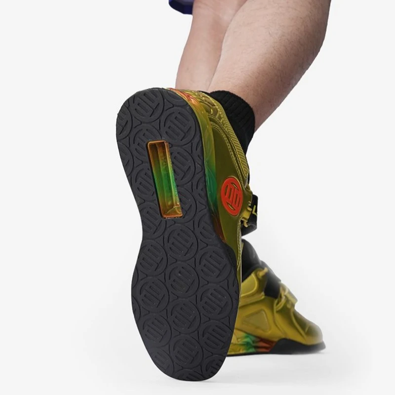 New Hot Sale Weight Lifting Shoes Men Professional Squat Hard Pull Shoe Man Comfortable Man Weight Lifting Sneakers Men Squat S
