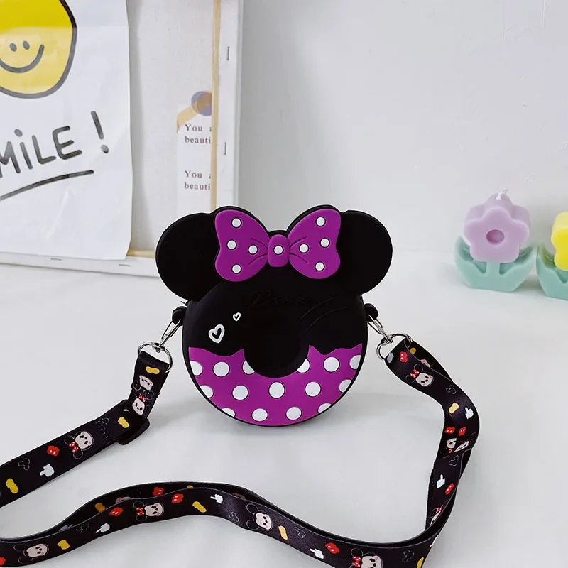 Disney torby dla dzieci dla dziewczynek Mickey torba na ramię Crossbody chłopcy i dziewczęta moda niemowlęca urocza Disney Mickey Mouse Series