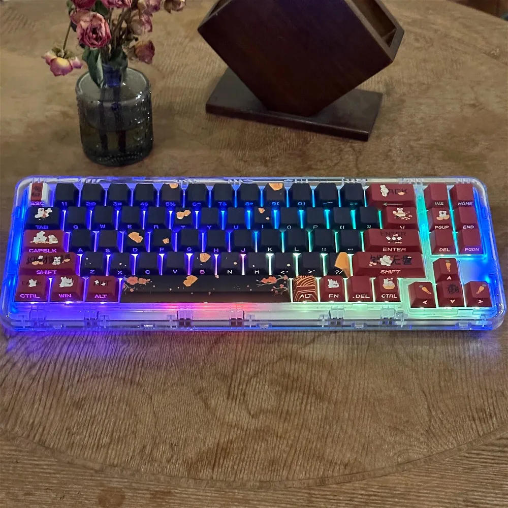 Tutu Gaosheng Theme Keycap Set HOA/Original Height 108 Keys Suitable for 68/75/84/87/98/Cherry M