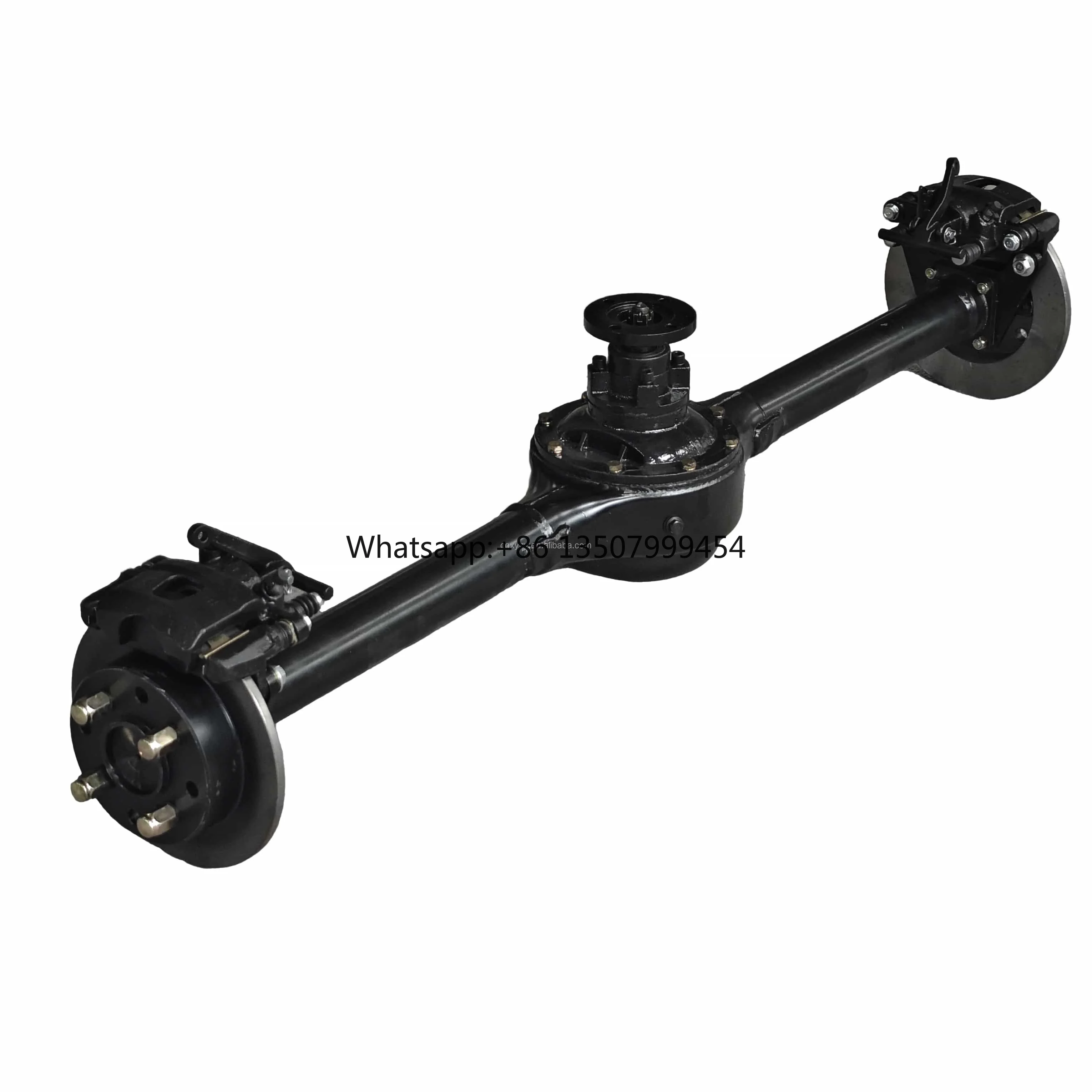 1290mm Semi-Floating Rear Axle Kit for Tricycles Steel Go-Kart Drive Shafts Tricycle Parts Accessories