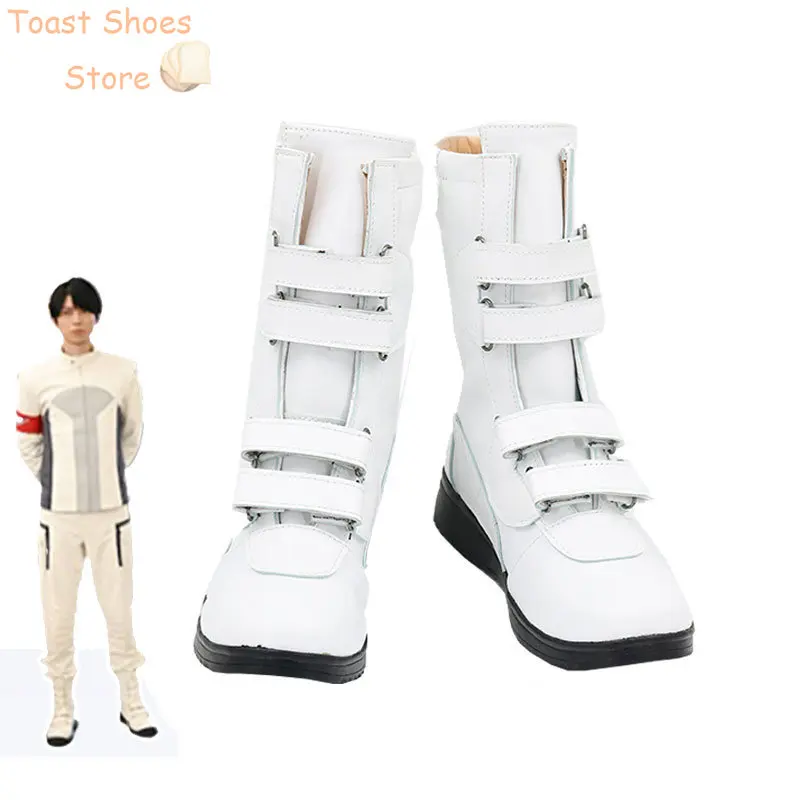 

Fenix Cosplay Shoes Anime KAMEN RIDER REVICE Cosplay Boots Halloween Carnival PU Shoes Cosplay Props Costume Prop