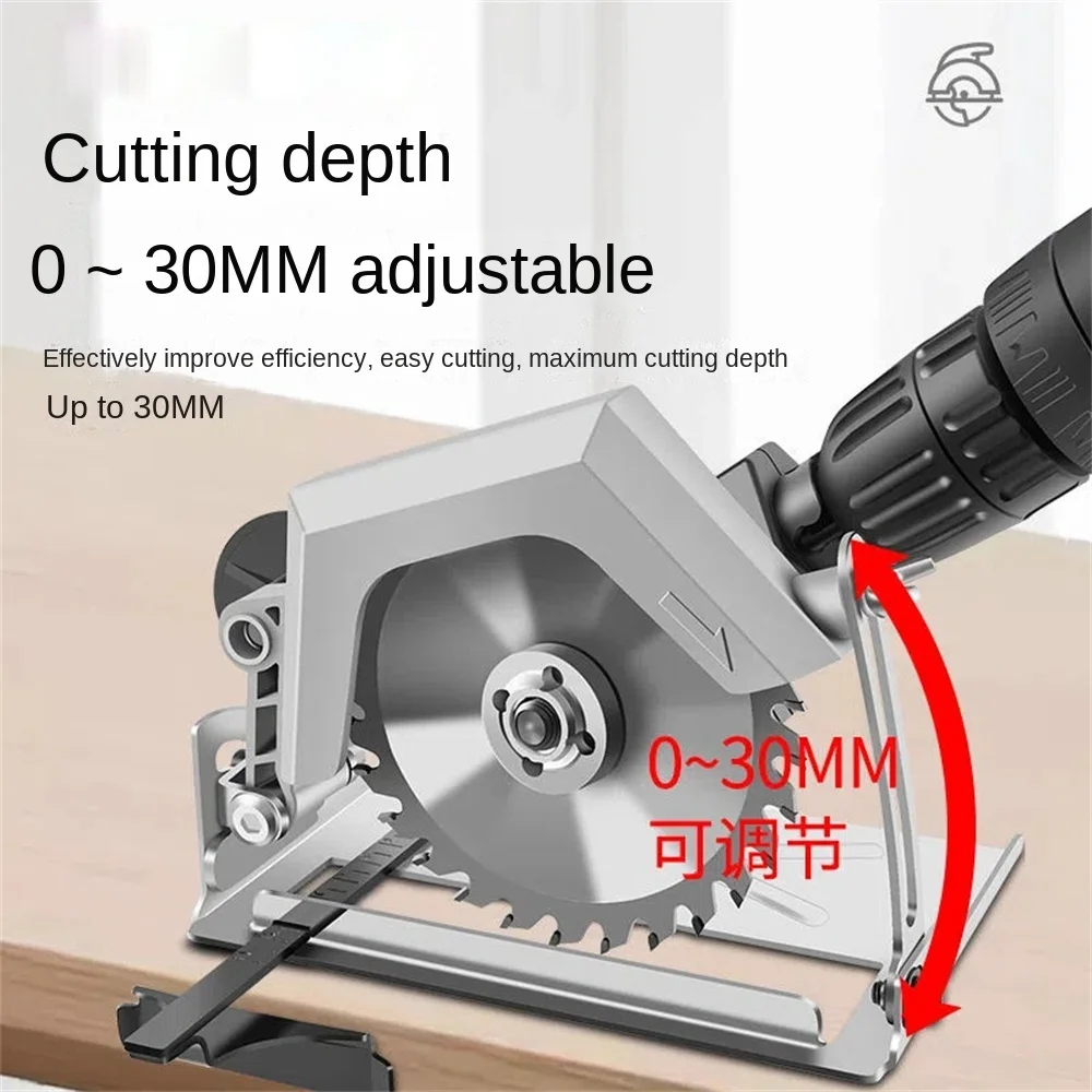 Electric Chain Saw Cutting Machine Bearing Steel Adjustable Anti-slip For Hand Drill Multipurpose Tool Precision