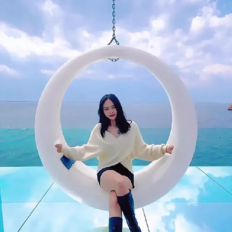 Kursi Gantung Premium Balkon Nyaman untuk Wanita, Ayunan Luar Ruangan, Hammock Taman, Kursi Silla De Jardin, Dekorasi