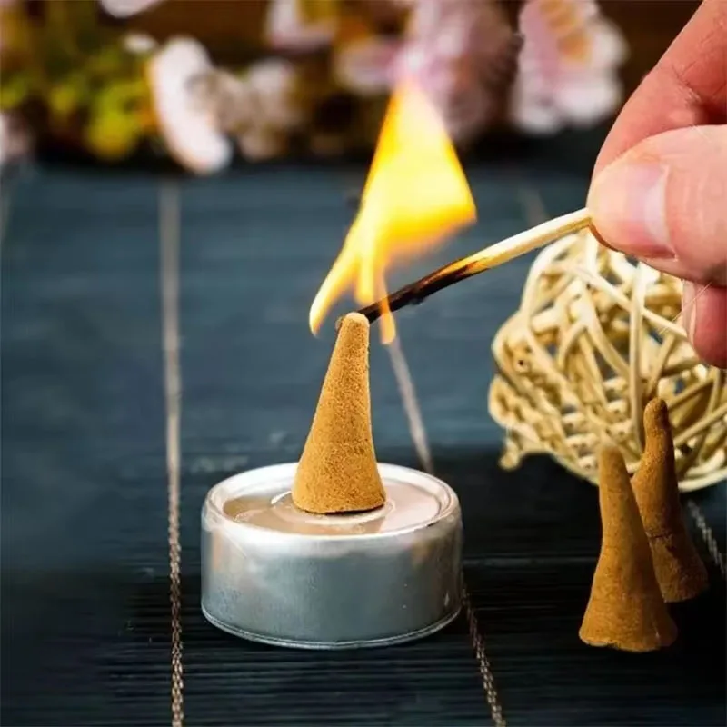 

Wholesale Incense Cones Air Purification Home Fragrance Formaldehyde Removal Affordable Installation Sandalwood Tower Incense