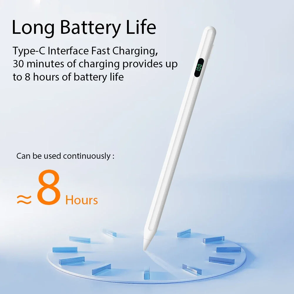 Universal Touch Screen Pen For Android iOS Phone For iPad Pro Air Mini A16 Xiaomi Huawei Samsung Tablet Magnetic Digital Pencil