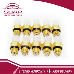 10pcs Air Suspension Repair Kit Air Tube Connector Air Valve M8 for W164 W251 W212 W211 W220 W221 M10 for Q7 Jeep BWM E66 E53