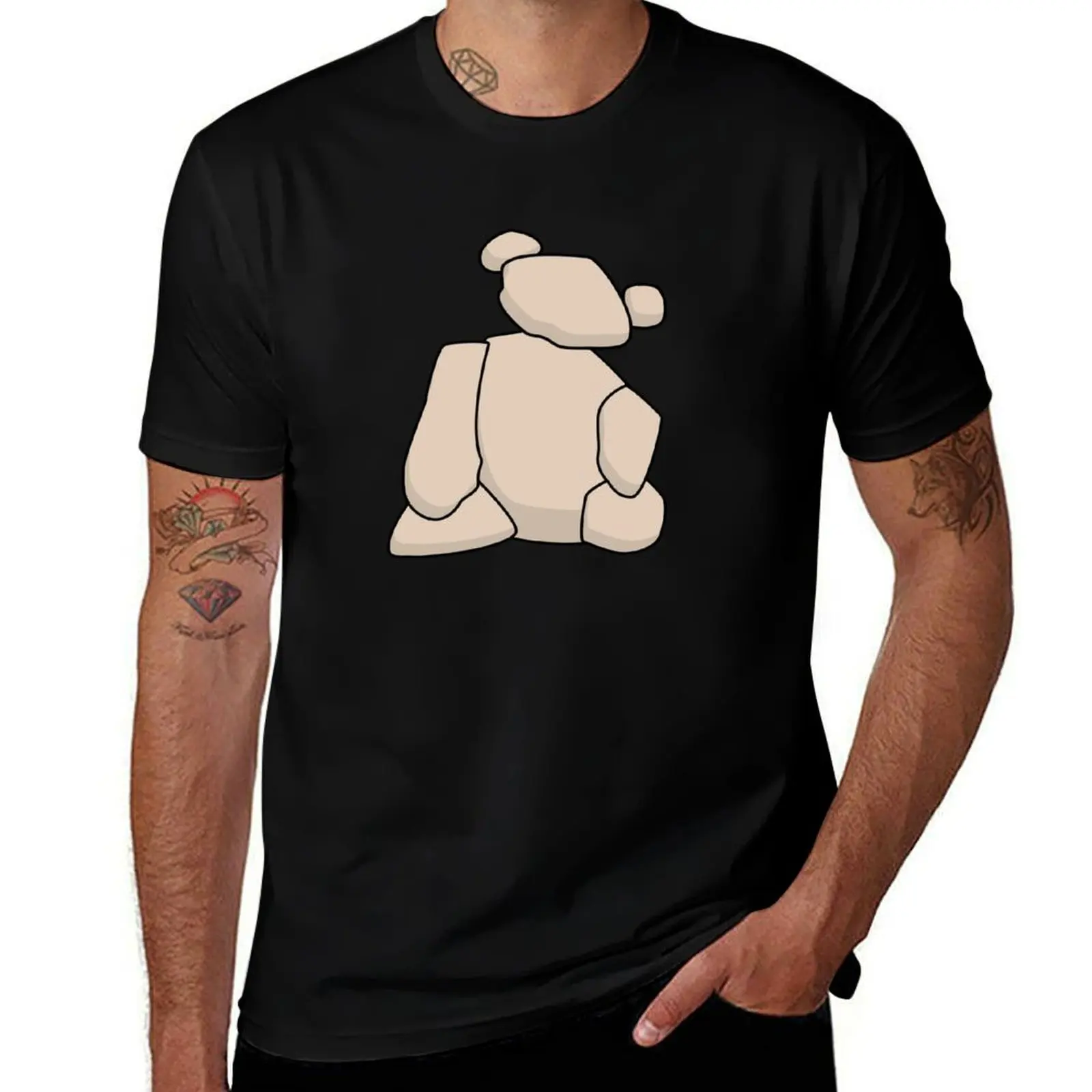 

UCSD Bear T-Shirt t shirt men 100% cotton luxury brand funny t shirts cotton T-Shirt