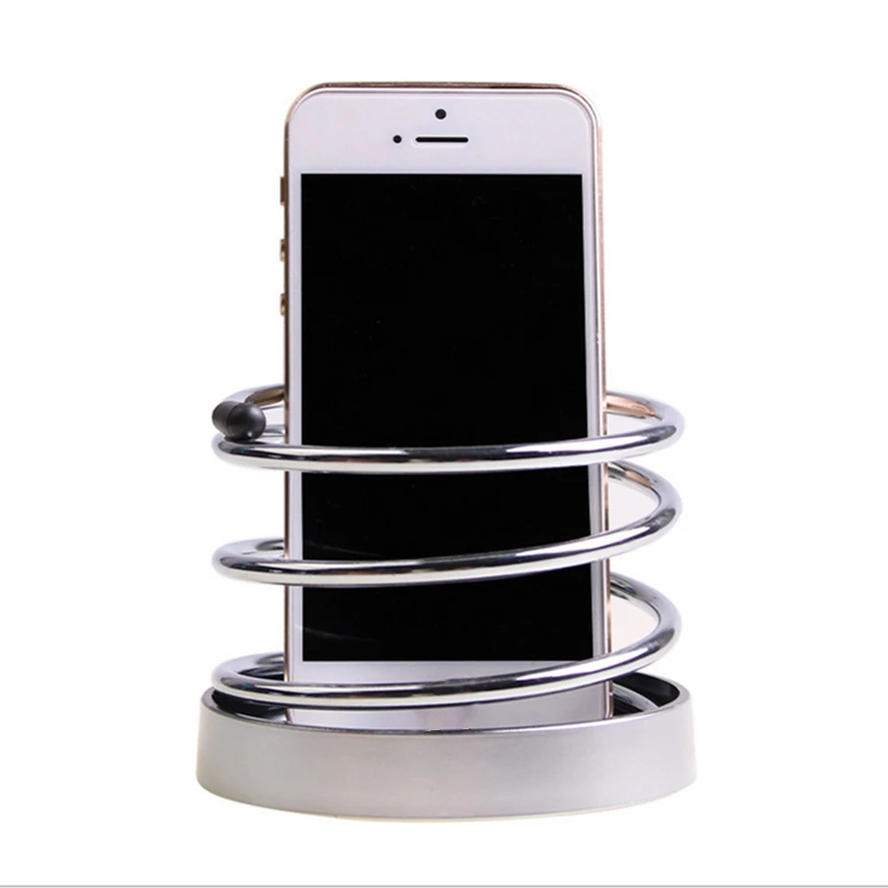 

Universal Car Drink Holder Spring Mount for Air Vent Or Dashboard Waterproof Easy Clean Foldable Spiral Cup Holder for Canned