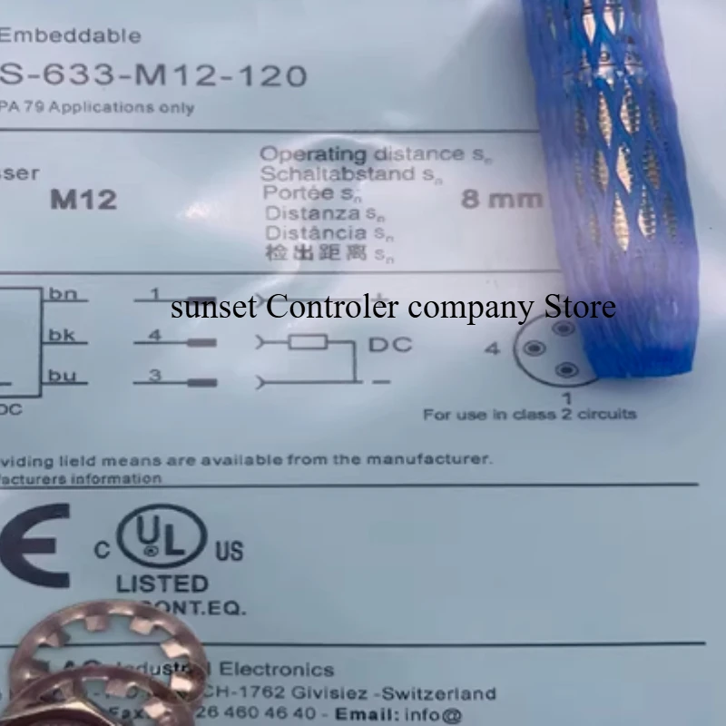 

3 шт. Новые высококачественные бесконтактные датчики (проксимиторы) DW-AS-633-M8-001, DW-AS-631-M8-001, DW-AS-503-M8-001, DW-AS-623-M8-001