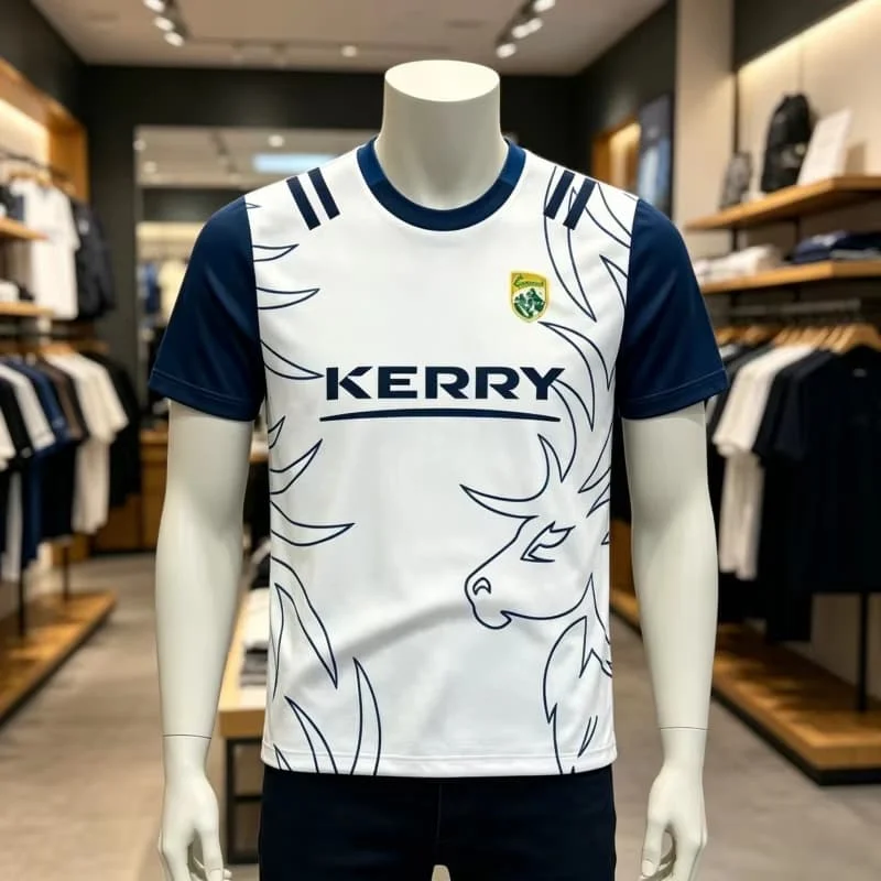 2026 Neues Sommer-Kerry-Torwarttrikot, Stilvoll, Bequem, Kühl, Atmungsaktiv, Y2K Minimalistisch, Familien- und Eltern-Kind-Bekleidung, Oberteil – Detail 4