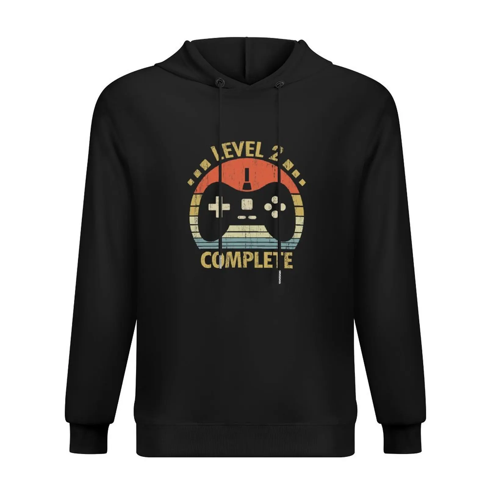 

2nd Wedding Anniversary Gift - Level 2 Complete Video Gamer Hoodie mens designer clothes hooded shirt korean clothes man hoodie