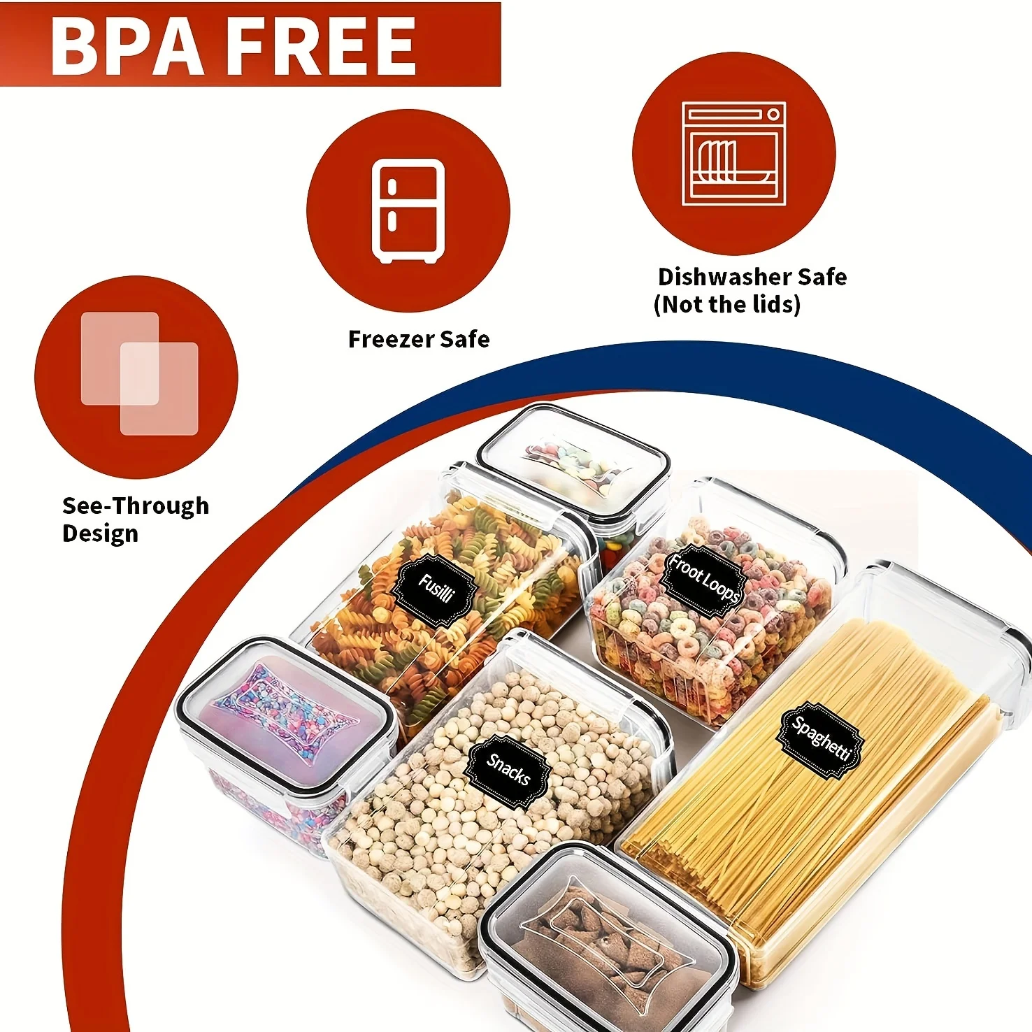 🇺 🇸   Expédition rapide locale - Food Storage Containers avis et prix