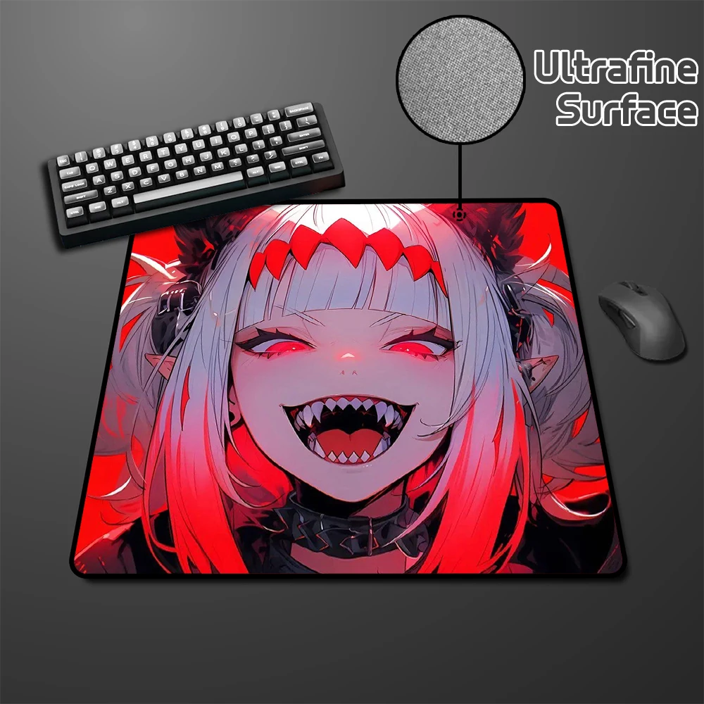 Professional Gaming Mouse Pad Premium Mousepad Anime Girl Speed Mouse Mat High Elastic Non-slip Bottom Desk Mat 45x40CM Desk Pad