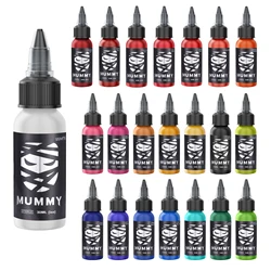 Mummy Professional Tattoo Ink 30ML Body Art Sterilized Permanent Coloring USA Custom Tattoo Colors