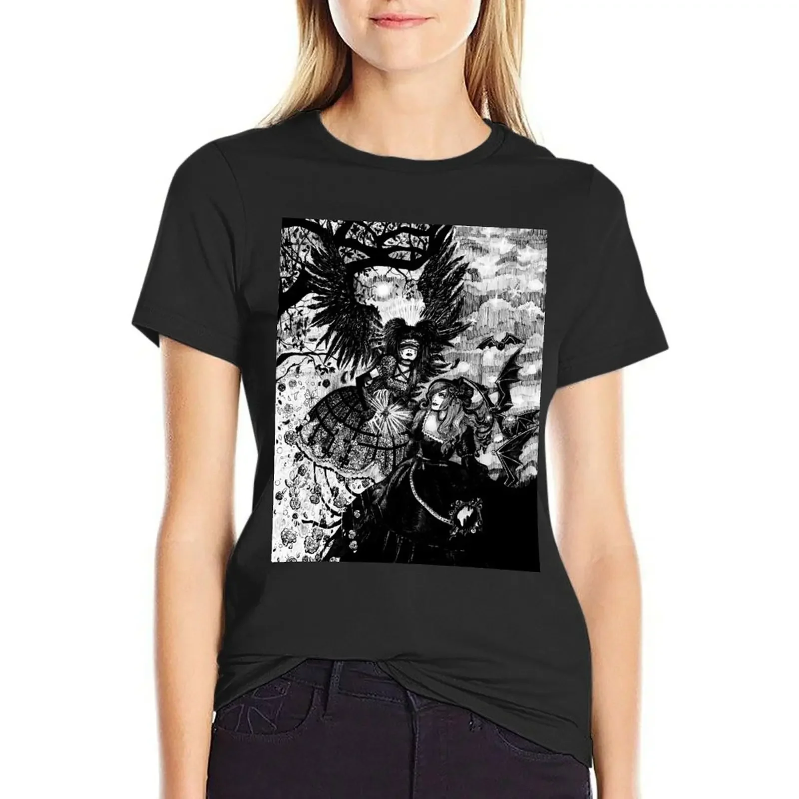 

Angel of Salvation T-Shirt graphics female funny t-shirt dress for Women graphic