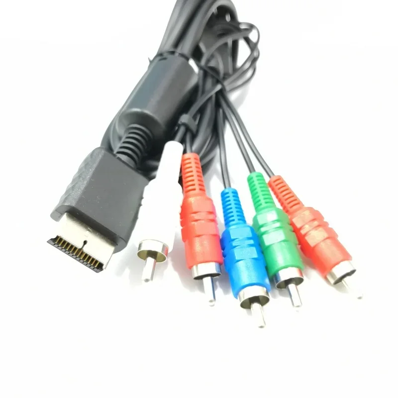 1.8m/6FT HDTV AV Audio Video Cable AV A/V Component Cable Cord Wire for Sony PlayStation 2 3 PS2 PS3 PC Hardware Cables