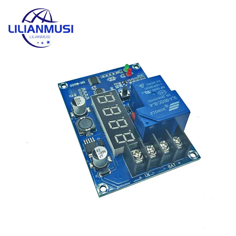 10pcs XH-M600 battery charger protection switch battery charging control module overcharge protection board 30A