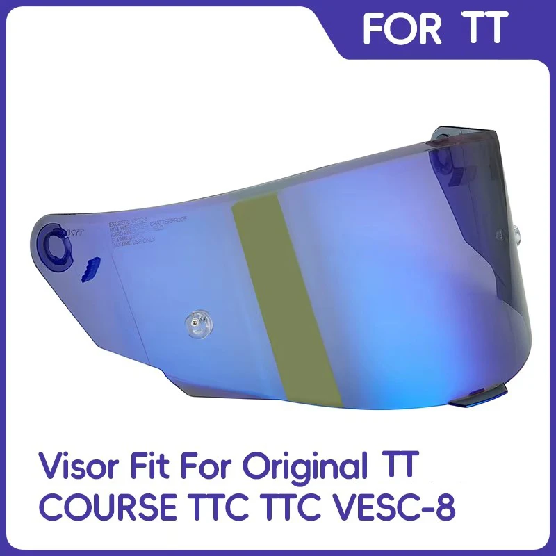 

Fit For Original Original TT COURSE TTC VESC-8 Full Face Helmet Casco Moto Accessories Windshield Shield Glasses