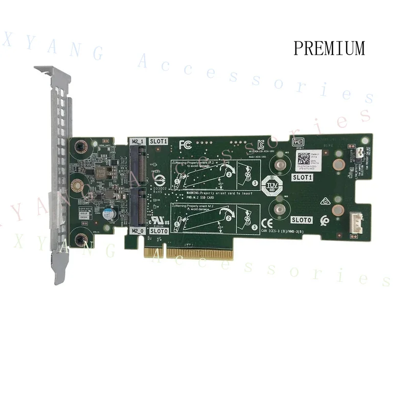 N+ New original For Dell 7HYY4 72WKY M7W47 JV70F 07HYY4 072WKY 0M7W47 BOSS Boot Optimized Server Storage M.2 SSD Adapter