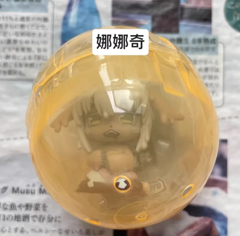 Op voorraad Bandai-figuur uit Made in Abyss-serie smeltende stijl displaystuk trendy speelgoed verzamelbare anime blinde doos capsulespeelgoed