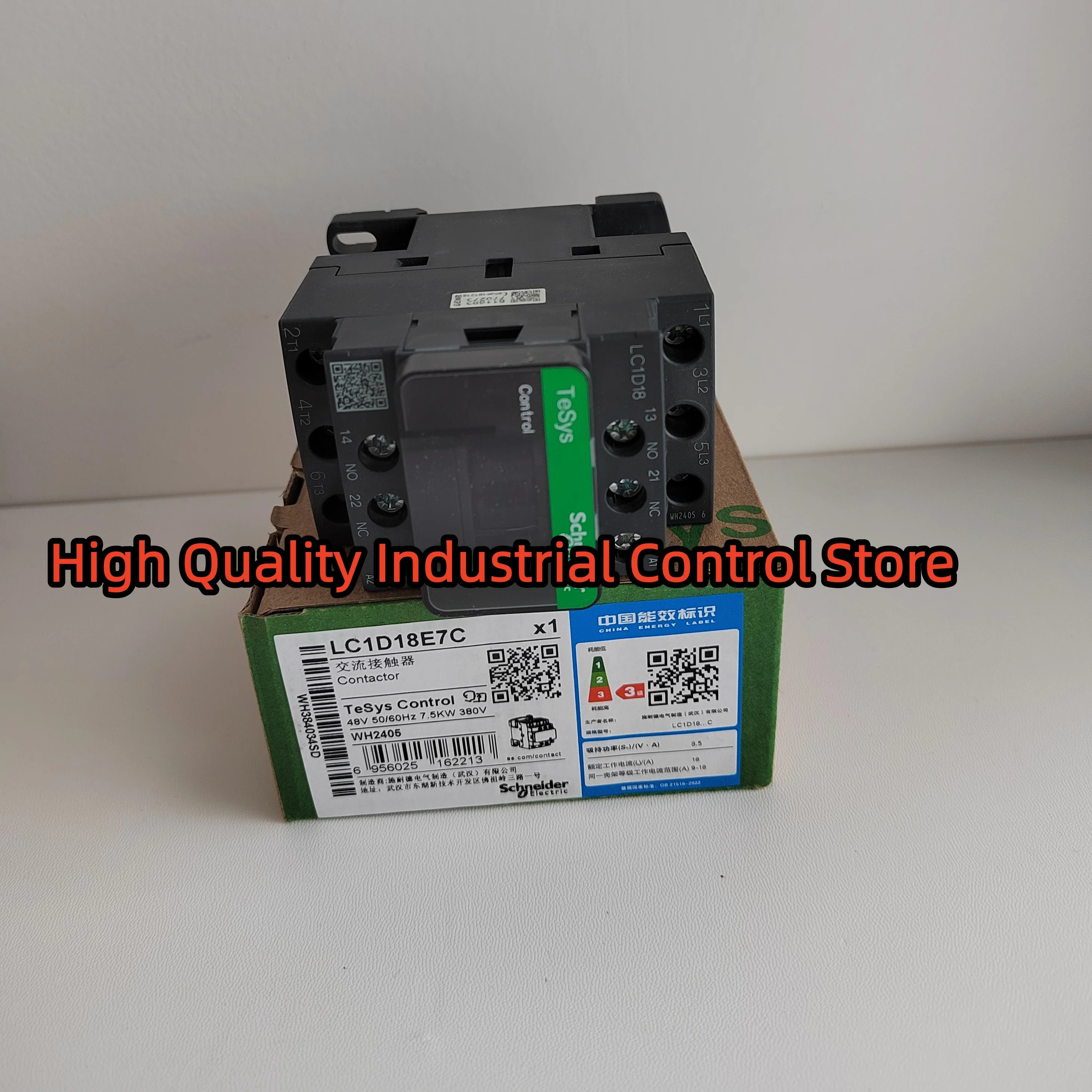 

Совершенно новый контактор LC1D18E7C.