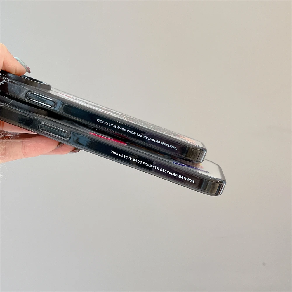 เคสโทรศัพท์ลายไดโนเสาร์น่ารักอะคริลิค พร้อม MagSafe สำหรับ iPhone 16 12 13 14 15 11 16 Pro Max 16Plus ป้องกันการตกกระแทก ฝาหลังแม่เหล็ก