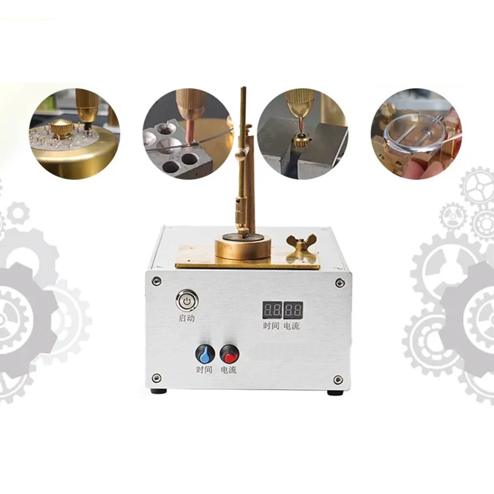 Welding and watch repair tools, literal dial welding machine, watch dial welding tools, gold and steel repairing machine