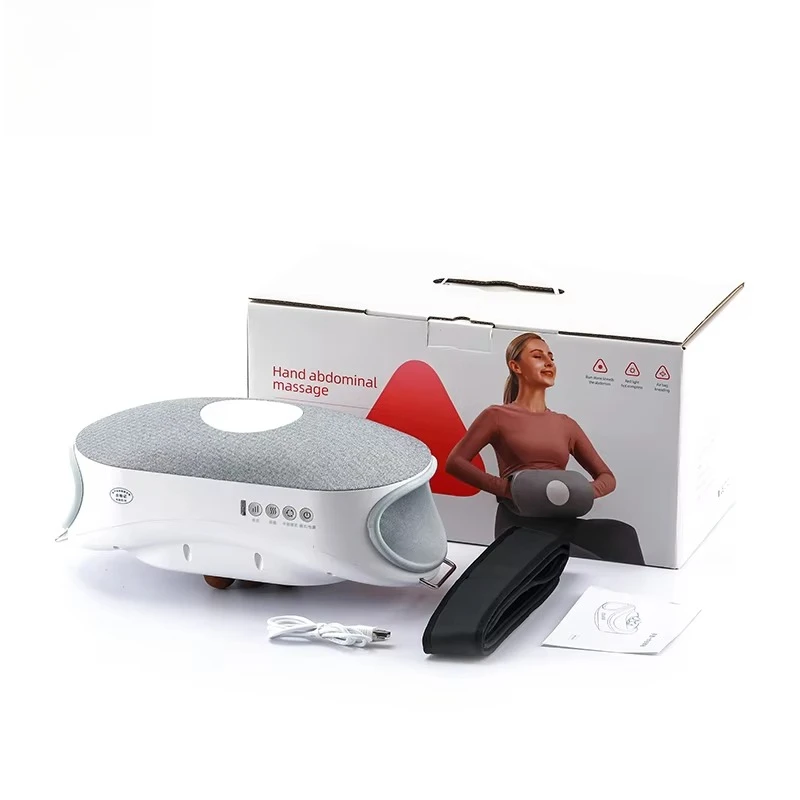 Dropshipping Heated Multifunctional Hand Massager Abdominal Massager Cordless Heat Thermal Hand-Abdomen Massage