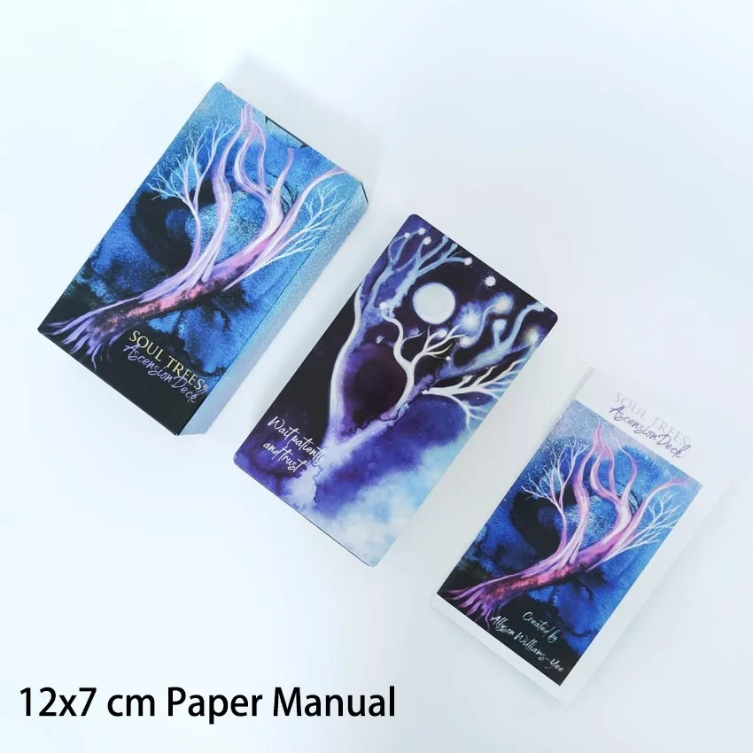 

12x7 cm Soul Trees Ascension Deck Paper Manual Card Games