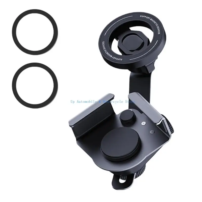 270E شاشة مغناطيسية جانبية لوحة القيادة الهاتف جبل اكسسوارات السيارات حامل الهاتف الدعم