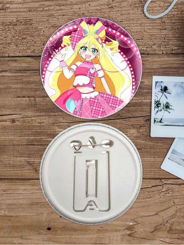 Sakura Uta Game Anime Character Soft Button Badge Brooch anchor Peripherals Pin School bag DIYinsignias personalizables view 6