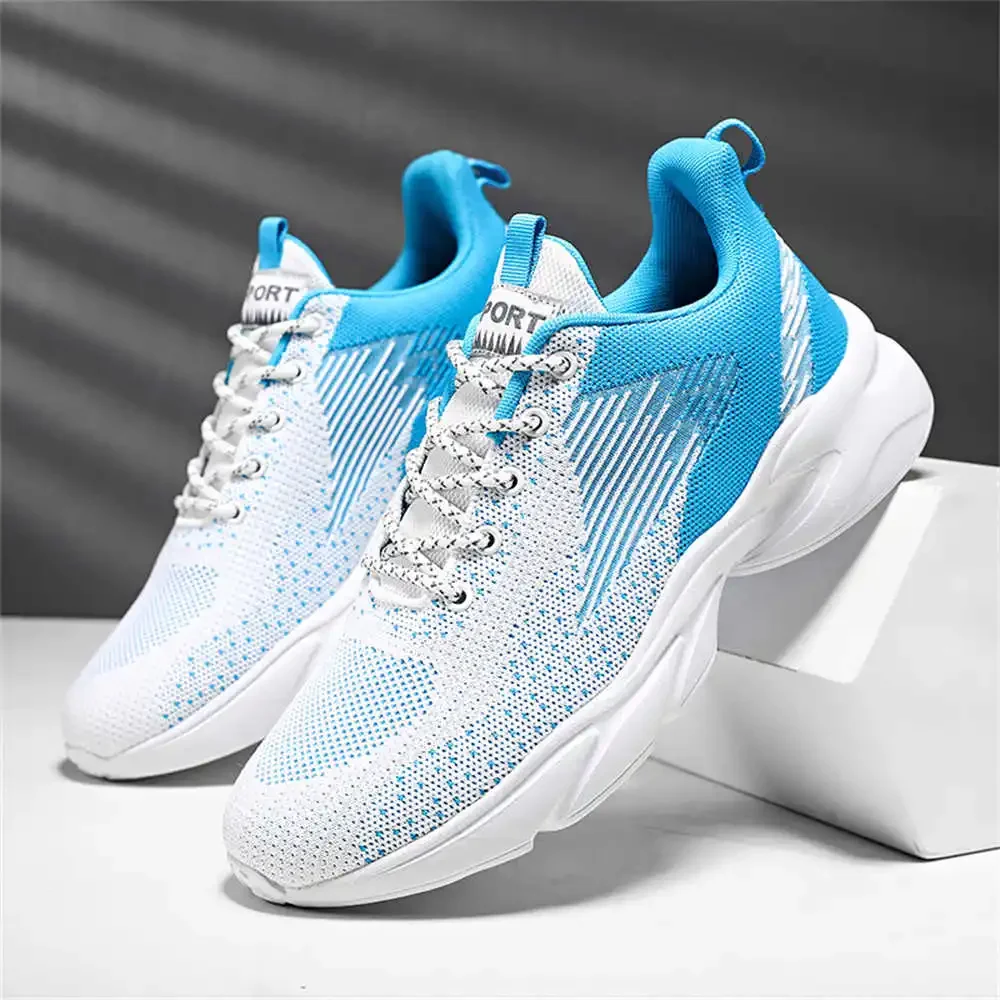 Azul claro 40-41 zapatillas ergonómicas para hombre tenis lindos zapatos de baloncesto 4 zapatillas deportivas Teniss atleta zapatillas Sneskers