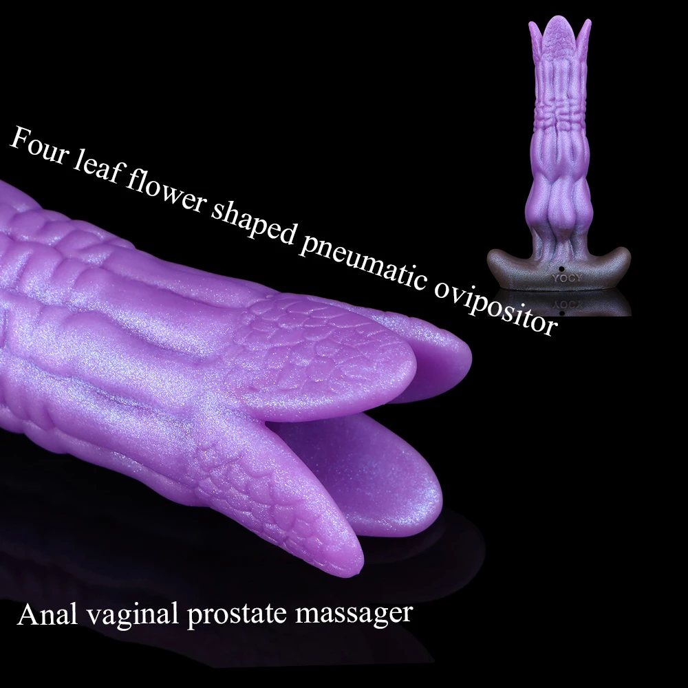 YOCY نفخ اليدوي Ovipositor هوائي شرجي التوصيل وضع البيض دسار جهاز تدليك من السيليكون النساء معدات الاستمتاع واللعب الجنسي للكبار #4