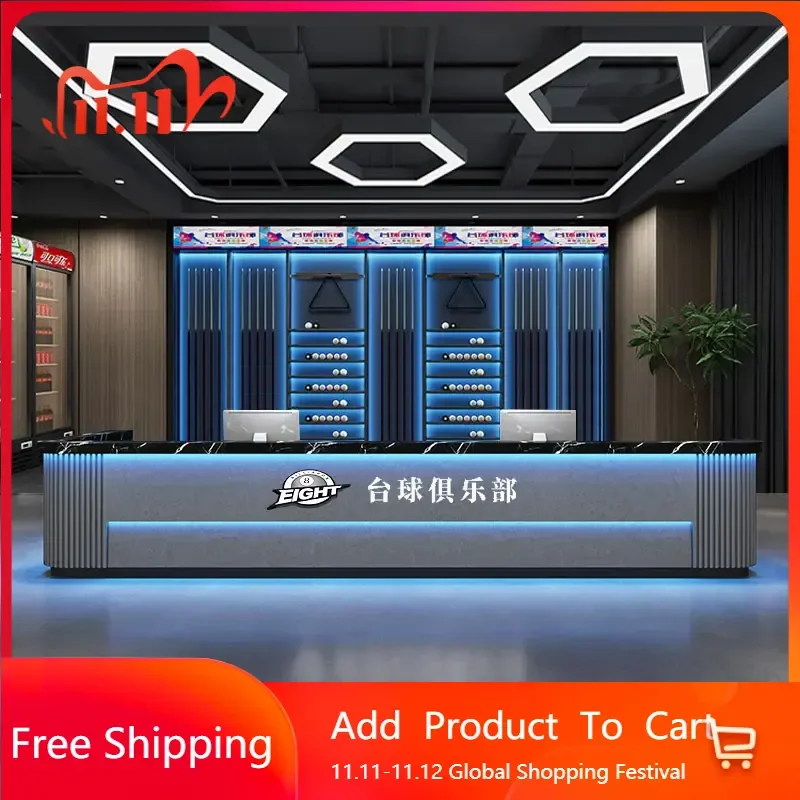 

Nordic Reception Desk Cash Register Business Reception Counter Salon Office Chairs Reception Funky Toonbank Backyard Furniture