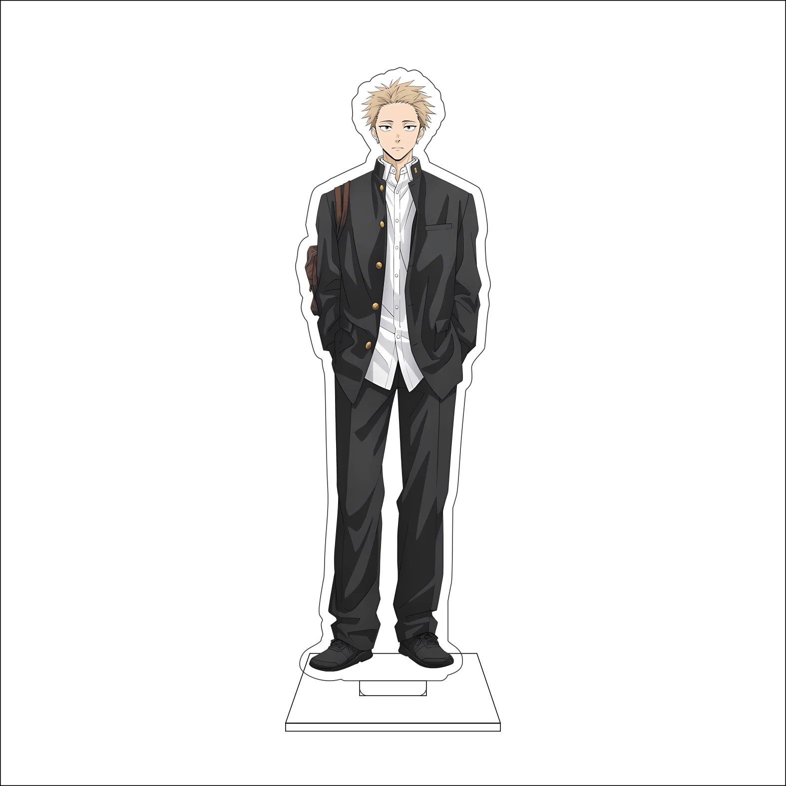 16CM Anime The Fragrant Flower Blooms with Dignity Cosplay Acrylic