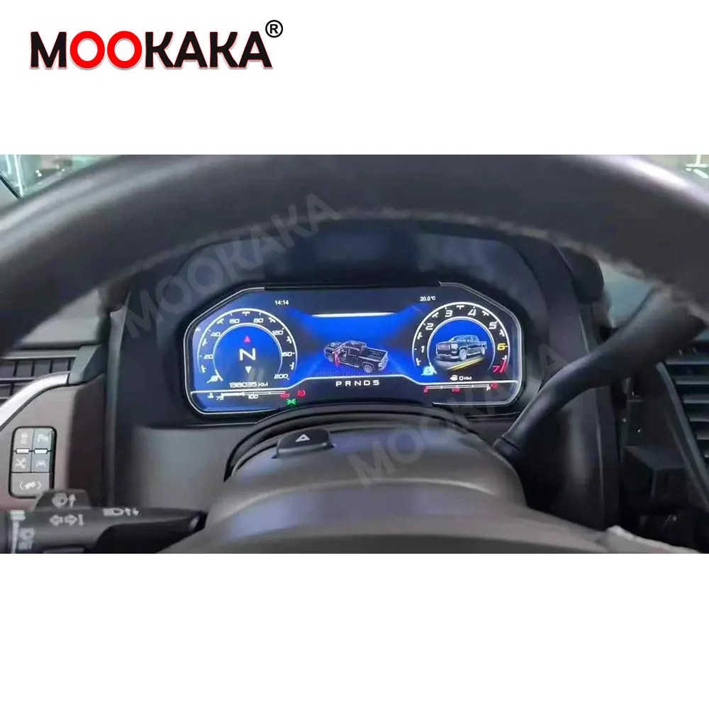 

Цифровая приборная панель LCD для Chevrolet Tahoe/Suburban, GMC Sierra/Yukon 2013-2018, 12.3-дюймовый спидометр, головное устройство