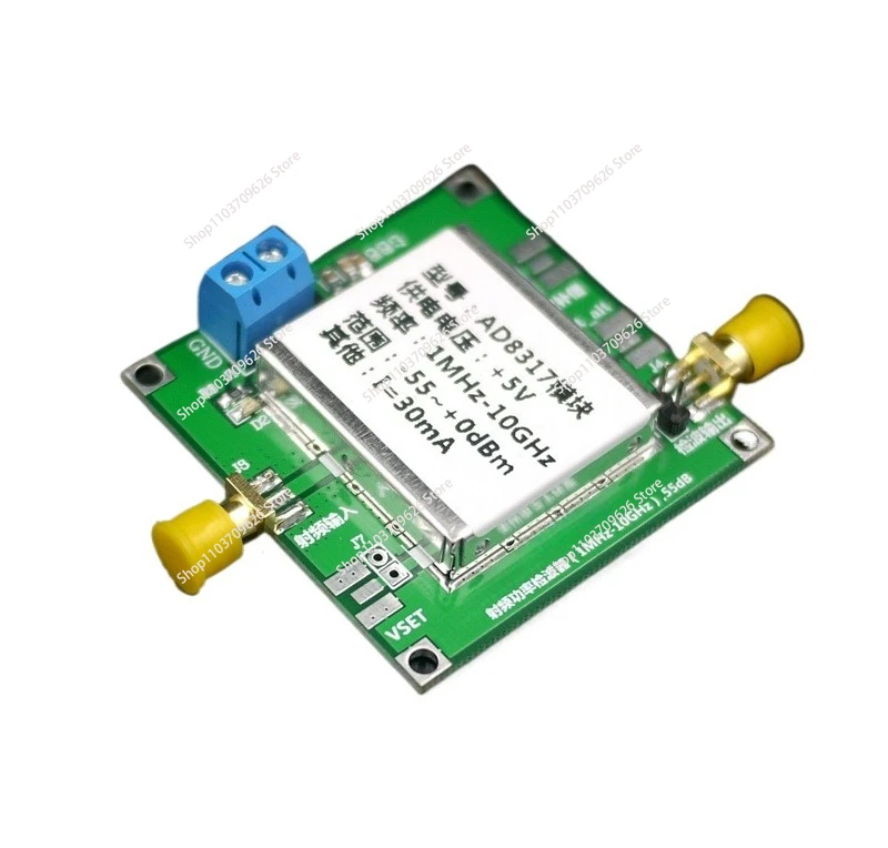 

AD8317 Module, RF, Power Meter, Logarithmic, Detector, Power Sense (1-10000MHz)