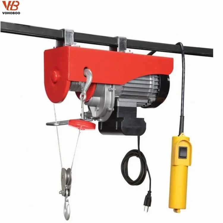 PA1000 Mini WIre Rope Electric Hoist Electric Winch